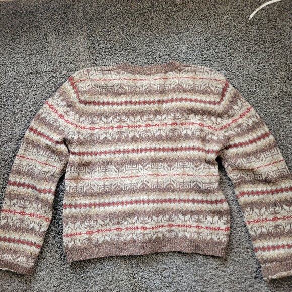 Vintage Silk and Wool Sweater Eddie Bauer Woman's Size Small - Picture 2 of 3